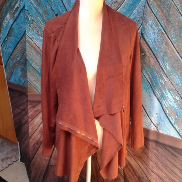 JustFab Jackets & Blazers - JustFab Zipper Blazer - Size 1X